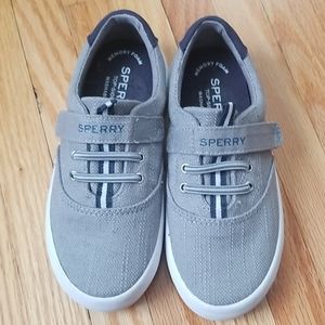 Little Boy Sperry shoes